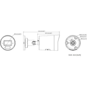 KAMERA IP HIKVISION DS-2CD2043G2-LI2U(2.8mm)(BLACK) PL
