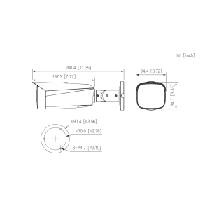 KAMERA IP TIOC DAHUA IPC-HFW3549T1-ZAS-PV-27135