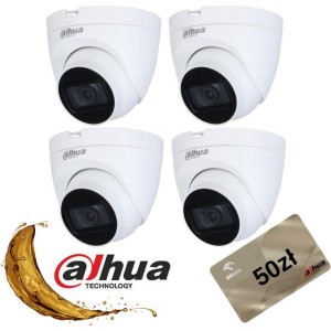 KAMERA HDCVI DAHUA HAC-HDW1500TRQ-0280B-S2 Opakowanie zbiorcze 4szt.