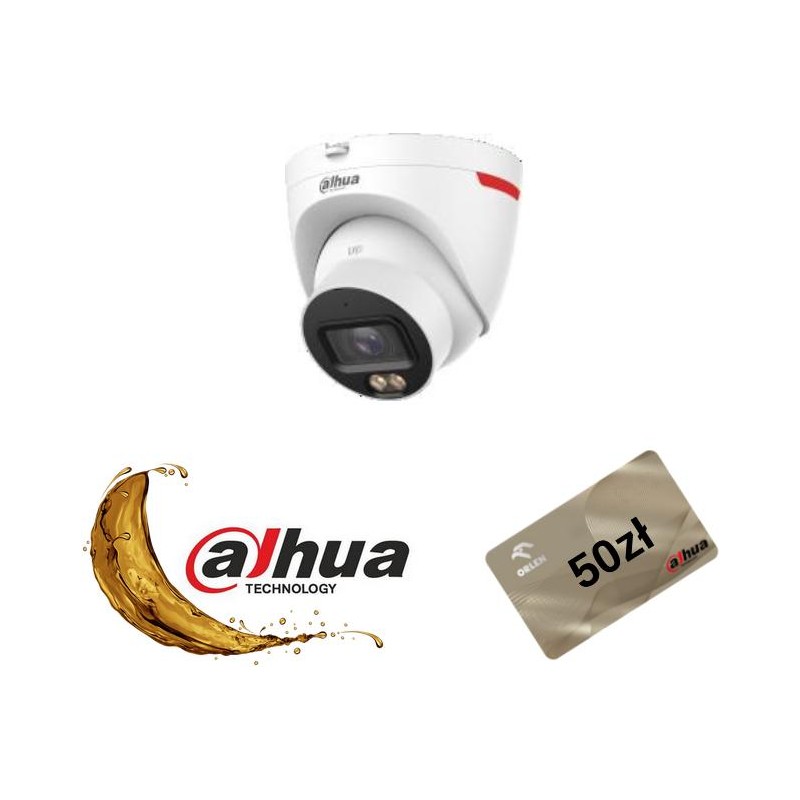 Kamera IP Dahua IPC-HDW2849T-S-LED-0280B-PRO + Gratis