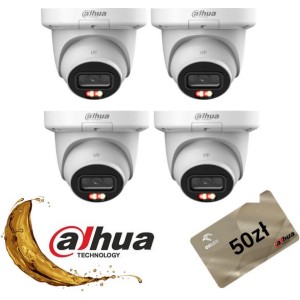 Kamera IP Dahua IPC-HDW3649QM-S-IL-0280B Opakowanie zbiorcze 4szt.