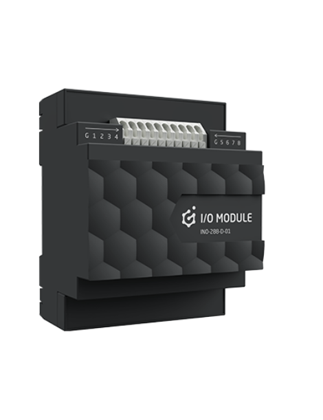 GRENTON - I/O MODULE 8/8, DIN, TF-Bus (2.0)