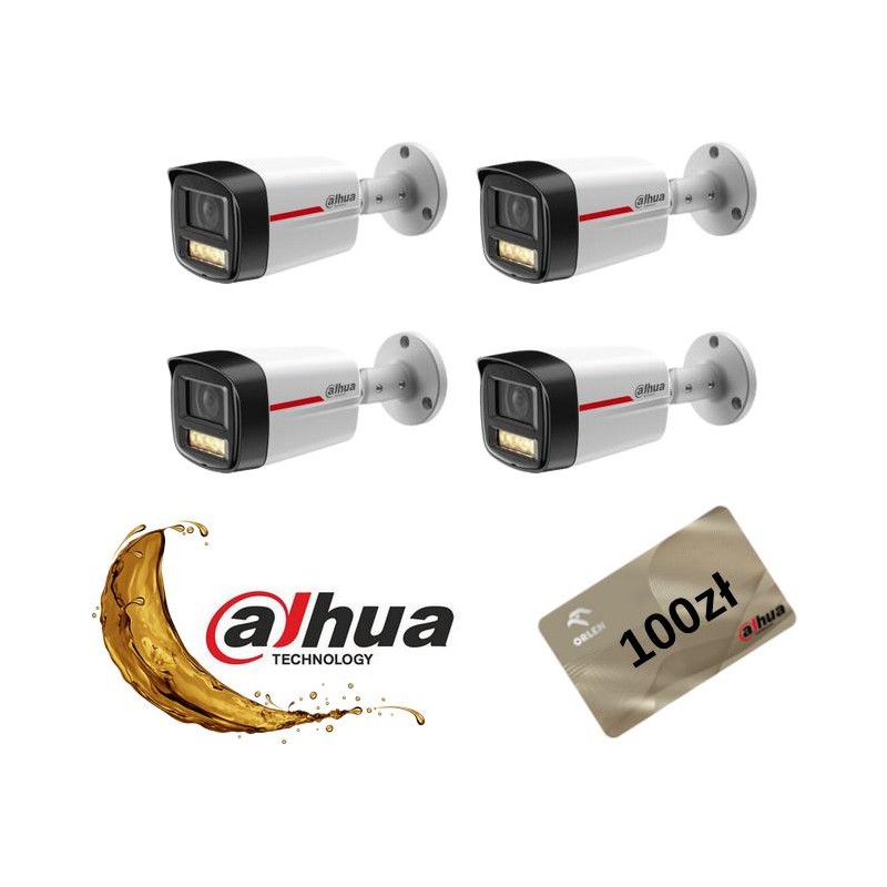 KAMERA IP DAHUA IPC-HFW2849TL-S-LED-0280B-PRO Opakowanie zbiorcze 4szt.