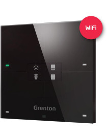 Panel dotykowy WiFi SMART PANEL 4B czarny Grenton