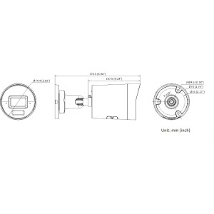 Kamera IP Hikvision DS-2CD2067G3-LI2UY/SL 2.8mm BLACK PL