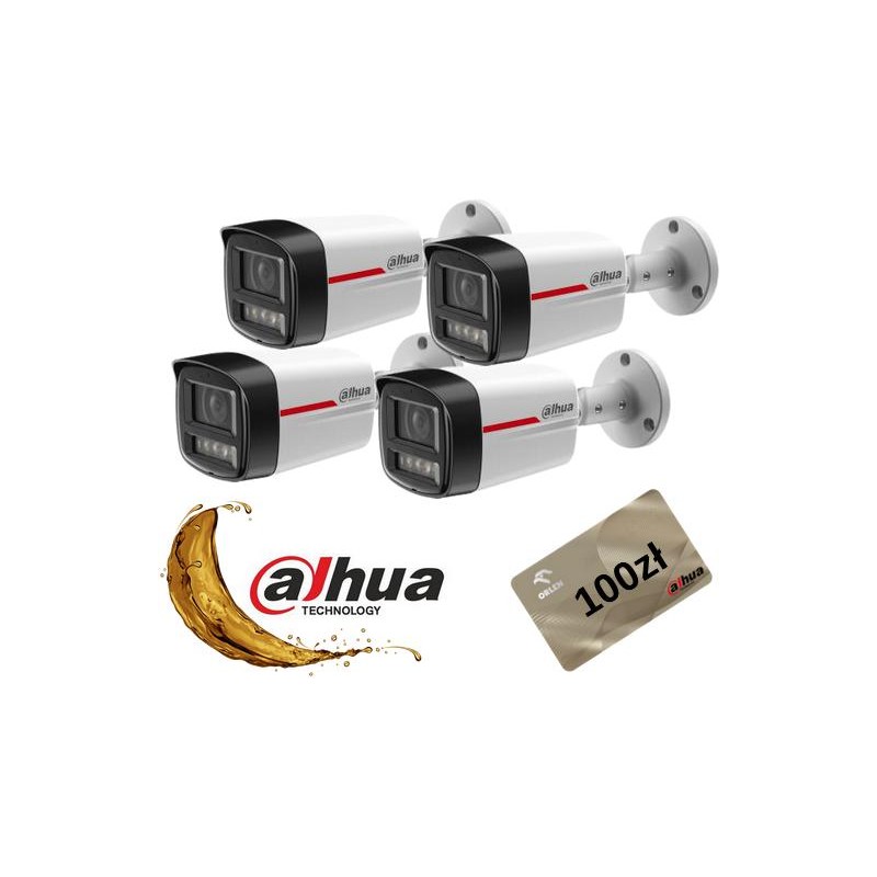 KAMERA IP DAHUA IPC-HFW2249TL-S-LED-0280B-PRO Opakowanie zbiorcze 4szt