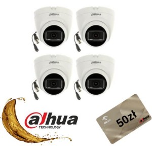 KAMERA HDCVI DAHUA HAC-HDW1200TRQ-0280B-S6 Opakowanie zbiorcze 4szt.