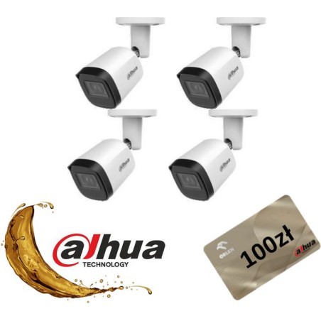 Kamera Dahua HAC-B2A21-U-0360B Opakowanie zbiorcze 4szt.