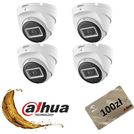 Kamera Dahua HAC-T2A21-U-0280B Opakowanie zbiorcze 4szt