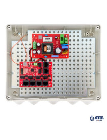 Zestaw do 5 kamer IP switch PoE 5P+1UP ATTE IP-5-11-L3