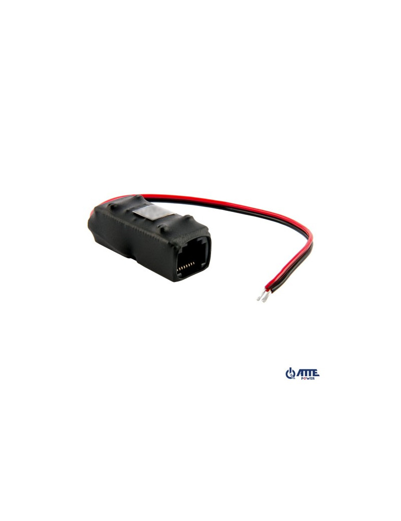 Adapter PoE PASSIVE 1 kanałowy 10/100 ATTE AEPI-1-10-HS