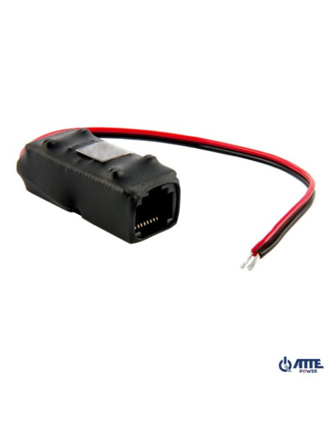 Adapter PoE PASSIVE 1 kanałowy 10/100 ATTE AEPI-1-10-HS
