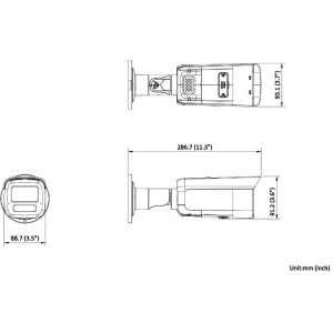 Kamera IP Hikvision DS-2CD2T46G2H-IS2U/SL 2.8mm EF PL