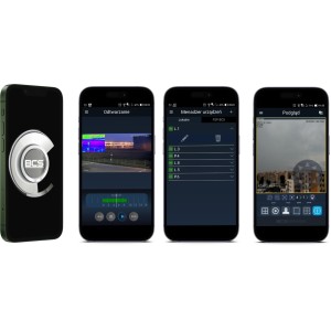 Zestaw monitoringu IP BCS Point 4x Kamera BCS-P-TIP25FSR4-Ai2 Rejestrator z dyskiem 1TB