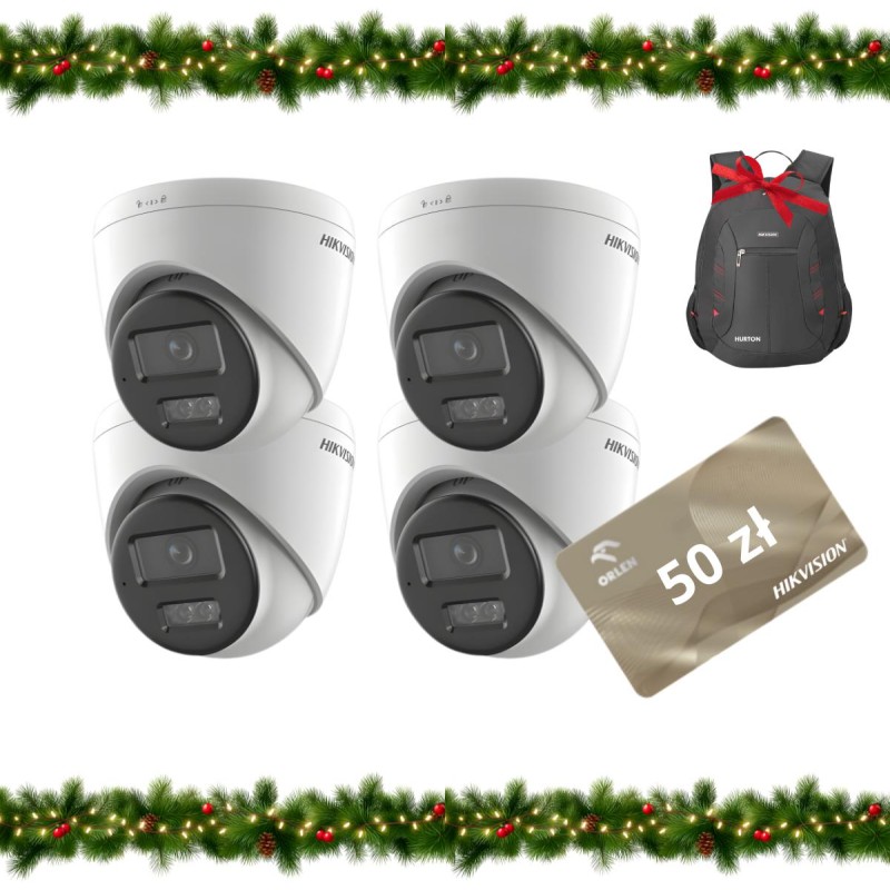 KAMERA IP HIKVISION DS-2CD1347G2H-LIUF/SL 2.8mm PL Opakowanie zbiorcze 4szt.