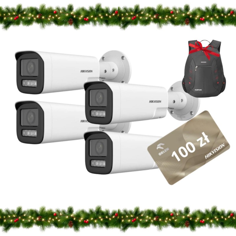 KAMERA IP HIKVISION DS-2CD1643G2-LIZU/SL 2.8-12mm PL Opakowanie zbiorcze 4szt.