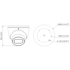 KAMERA HDCVI DAHUA HAC-HDW2802T-A-0280B