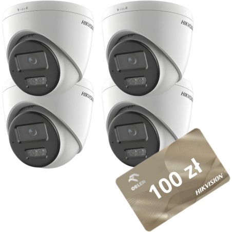 Kamera IP HIKVISION DS-2CD1363G2-LIU(2.8mm) Opakowanie zbiorcze 4szt.