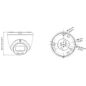 KAMERA 4W1 HIKVISION DS-2CE72KF3T-LE(2.8mm)(O-STD) Opakowanie zbiorcze 4szt.