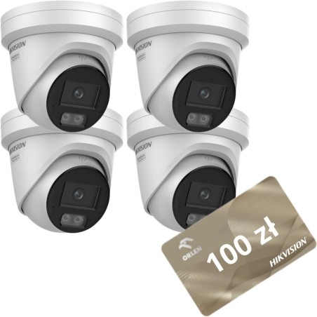 Kamera IP Hikvision DS-2CD2387G3-LIS2UY/SL 2.8mm PL Opakowanie zbiorcze 4szt.