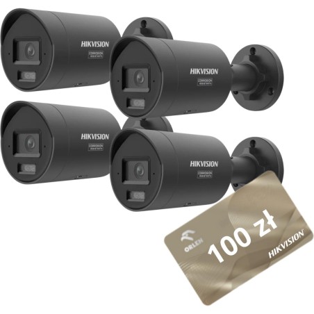 KAMERA IP HIKVISION DS-2CD2043G2-LI2U(2.8mm)(BLACK) PL Opakowanie zbiorcze 4szt.