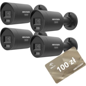 Kamera IP Hikvision DS-2CD2087G3-LI2UY/SL 2.8mm BLACK PL Opakowanie zbiorcze 4szt.