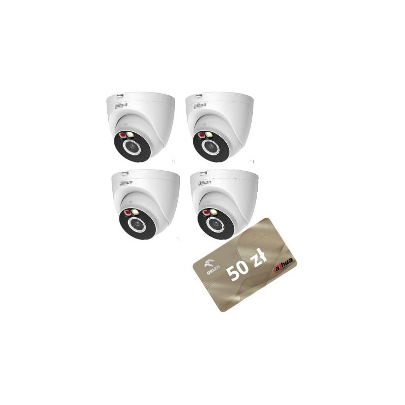 Kamera IP Dahua IPC-HDW1239V-A-IL opakowanie zbiorcze 4szt