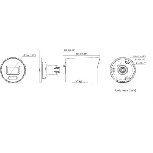 Kamera IP Hikvision DS-2CD2087G3-LI2UY/SRB(4mm)