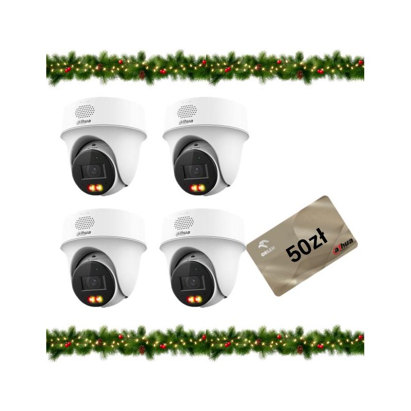 KAMERA IP DAHUA IPC-PT1239H-PV-0280B Opakowanie zbiorcze 4szt.