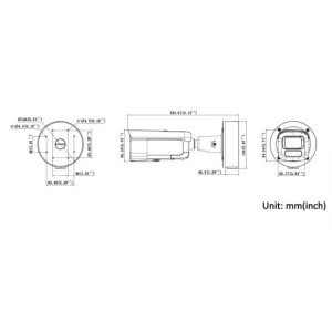 Kamera IP Hikvision DS-2CD2667G3-LIZS2UY/SL(2.8-12mm)BLACK