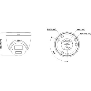 Kamera IP Hikvision DS-2CD1323G2-LIUF/SL 2.8mm PL