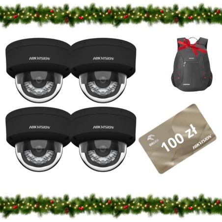 Kamera IP HIKVISION DS-2CD2147G2H-LISU(2.8mm)/eF/Black Opakowanie zbiorcze 4szt.
