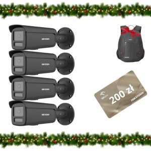 KAMERA IP HIKVISION DS-2CD2T46G2H-4I(2.8mm)(eF)/BLACK Opakowanie zbiorcze 4szt.