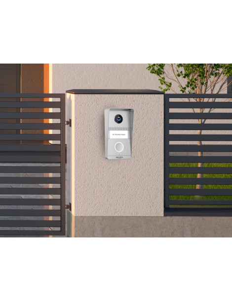 WIDEODOMOFON HIKVISION DS-KIS101-P/Surface 2-ŻYŁOWY