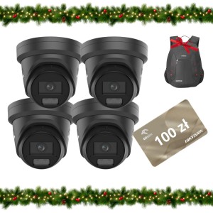 Kamera IP Hikvision DS-2CD2347G3-LIS2UY/SL 2.8mm BLACK PL Opakowanie zbiorcze 4szt.