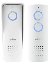 Domofon bezprzewodowy Eura ADP-80A3 biały
