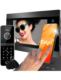 WIDEODOMOFON EURA VDP-00C5 CZARNY TUYA