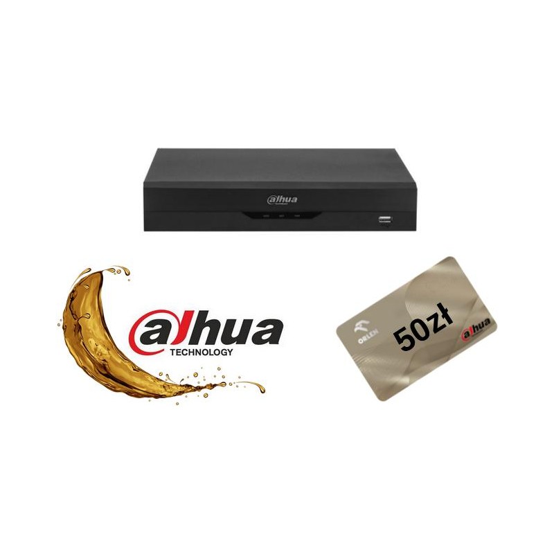 REJESTRATOR 5W1 DAHUA XVR5104HS-I3 + gratis