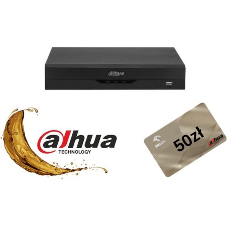 REJESTRATOR 5W1 DAHUA XVR5104HS-I3 + gratis