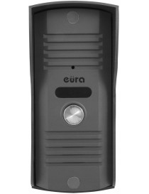 DOMOFON ''EURA'' ADP-51A3 ''DIFESA'' - 1-rodzinny, 2 unifony, interkom, biały