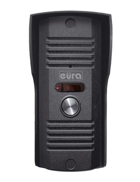 DOMOFON ''EURA'' ADP-51A3 ''DIFESA'' - 1-rodzinny, 2 unifony, interkom, biały