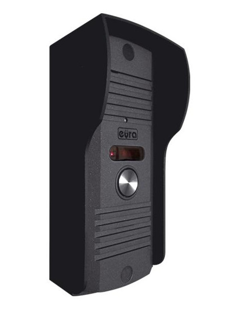 DOMOFON ''EURA'' ADP-51A3 ''DIFESA'' - 1-rodzinny, 2 unifony, interkom, biały