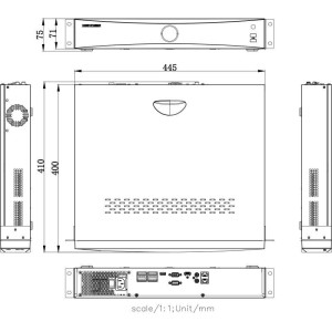 Rejestrator IP Hikvision DS-7732NXI-K4 D Alarm16+9 PL