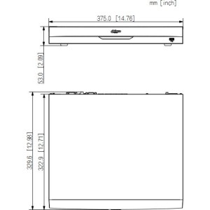 Rejestrator IP Dahua NVR5216-8P-EI2
