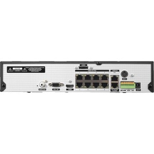 Rejestrator IP BCS Ultra BCS-U-NVR0802-A-4K-8P(6TB)
