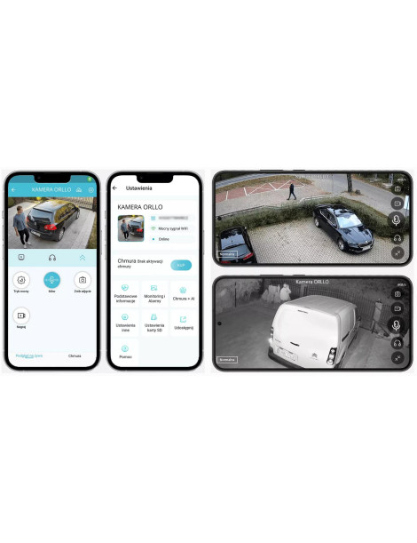 Kamera IP Orllo Z7 Pro zewnętrzna obrotowa GSM 4MPx