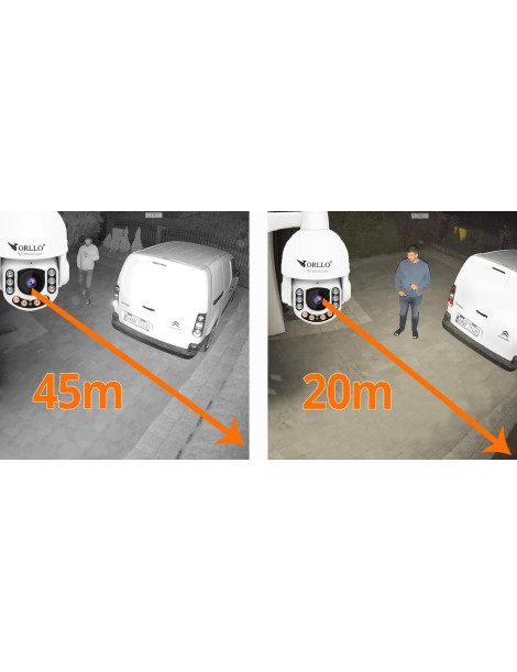 Kamera IP Orllo Z7 Pro zewnętrzna obrotowa GSM 4MPx