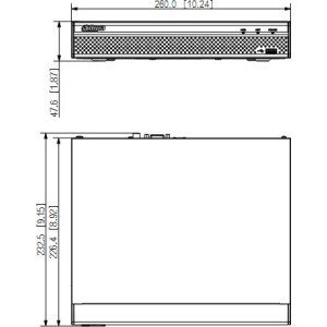 Rejestrator Ip Dahua NVR4104HS-P-4KS3-1×960G/SSD