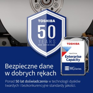 Dysk HDD Toshiba Enterprise MG Series 8TB MG10ADA800E