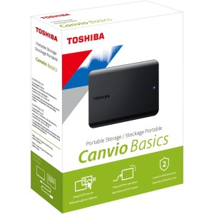 Dysk Zewnętrzny TOSHIBA CANVIO BASICS 2.5inch 1TB External HDD USB 3.2 Gen 1 black